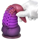 Tentacle Butt Plug Anus Stretcher With Strong Suction Cup Realistic Dildo Animal Penis Liquid Silicone Prostate Massager G-Spot Stimulator Monster Adult Sex Toys For Men Women Couple (S)
