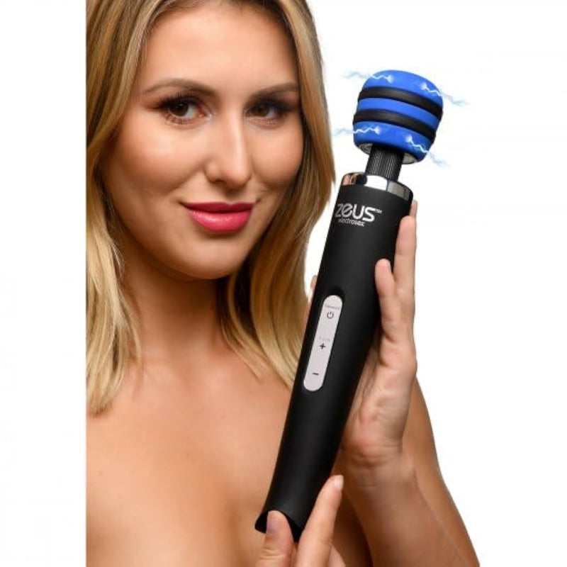 Vibrating Electric Shock Wand Vibrador With Remote Contol Vibrator Clitoris Nipples Magic Massager For Women Bdsm Adult Sex Toys Female Masturbator Couples Shocking Vibe Bondage Kits