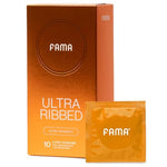 Dotted Pleasure&Ultra Thin&Ribbed Condoms, For Ultra Sensitivity, Natural Latex, Lubricated Condoms - 30 Count