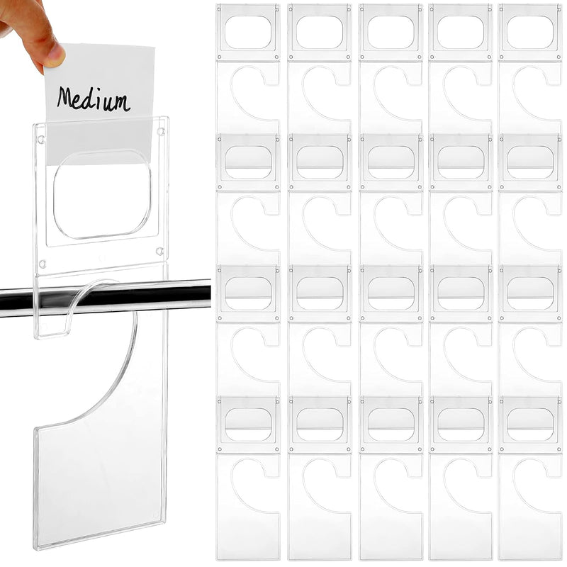 Closet Dividers Plastic Closet Dividers For Hanging Clothes Transparent Rectangl