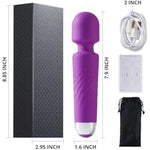 Rechargeable Personal Massage Wand For Women: Effortless Fatigue Relief With Multiple Vibration Frequencies And Ultra-Quiet Operation