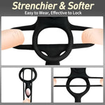 Vibrating Cock Ring For Couples,Penis Ring With 9 Modes Male Vibrator Sex Toy With App Control Perineum,Nipple,Rose Clitorals Stimulator For Men Women Adult Sex Toys & Games For Couple