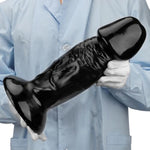 Black Xxxl 3.93'' Diameter Huge Thick Glans Dildo, 13" Giant Realistic Biggest Anal Plug For Anus Dilation Prostate Massage Stimulation Training Adult Sex Toys For Men Women Advanced Players
