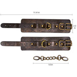 Sex Handcuffs Leather Bdsm Toys For Bondage Restraints Adjustable Adult Sex Toys For Couples