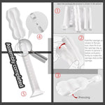 Sex Doll Care Kit Male Masturbation Cleaning Kit, Includes 2 Reusable Absorbent Dryer Sticks, Adult Multi-Purpose Pocket Pussy Vagina Rear Sex Toy Cleaning Ki Penis Trainer Cleaning Brush