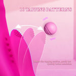 Vibrator Thrusting Dildo Sex Toys For Women, G Spot Rabbit Female Flapping Vibrators With 7 Vibrating10 Flapping 3 Thrusting Modes, Female Adult Sex Toy For Women And Couple Adult Sex Toys & Games