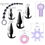 Anal Plug Beads 31 Pcs Bdsm Restraint Strap Sex Toys