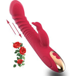 Thrusting Vibrator Dildo For Women G Spot Vibrator Clitoral Stimulator Sex Toys Dildos Vibrator With 8 Vibration Rabbit Vibrators Adult Sex Toy For Women And Couple