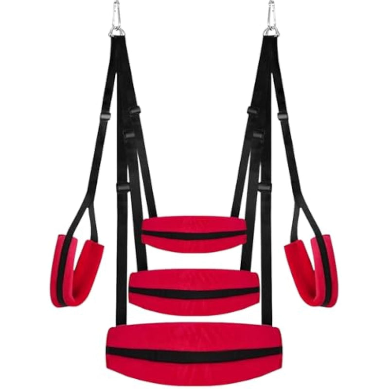 Sex Swing Bdsm Sex Swings Adjustable Straps Sex Sling Widened Thick Cushion Comfortable Swing For Couples Restraint Sex Toys, Adult Swing Sex Furniture For Bedroom Sex Games