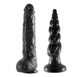 17.3 Inch Long Realistic Huge Thick Dildo + 15.7Inch Huge Anal Plug