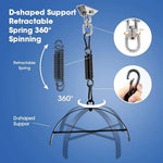 Sex Swing Bondage Restraints Door Sex Swing with Cushion Adjustable Straps Slings Rotatable Swing Frame Adult BDSM Sex Toys for Couples