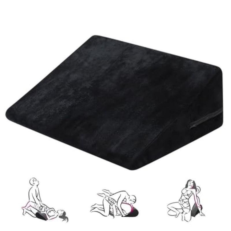 Ergonomic Intimacy Pillow for Couples - Soft Foam Support Cushion for Comfort and Bedroom Play