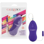 Whisper Micro Bullet – Self Heating Wired Pocket Bullet Vibrator - Remote Control Sex Toys For Couples - Adult Egg Massager - 1.25 Inch - Purple