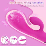 Inflatable Vibrator Adult Toys With 10 Vibrating Frequencies & 3 Inflation Modes, G Spot & Anal Clitoral Stimulation Inflatable Dildo, Female Adult Toy For Couples & Women