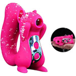 Dual Pleasure Squirrel Vibrator & Air-Pulse Clitoral Stimulator, Clitoral Sucking, Clit Vibrator, Pressure-Wave Technology, Waterproof, Rechargeable, Sex Toy Vibrator For Women (Hot Pink)