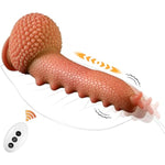 Thrusting Dildo Vibrator Monster Snail Dildos - Sex Toys 9.06" Vibrators With 3 Thrusting & 9 Vibrating Modes For G Spot Anal Stimulation With Suction Cup, Silicone Adult Sex Toys For Women Couple