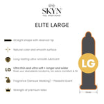 Elite Large Non-Latex Condoms, 36 Count & 12 Count Bundle