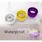 3Pcs Penis Pump Sleeve Dick Extenders Silicone Vacuum Seal Ring Realistic Vagina Sleeve Replacement Seal Cap Silicone Sleeve For Men Adult Pleasure