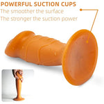 Large Anal Plug Dildo Shape Butt Plug Massage Sex Toys For Women Men Vaginal Anus Stimulate Masturbation,Suitable For Advanced Anal Training. (Black-Large)
