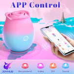 Sex Toys Vibrator For Women – Upgrade Sucking Rose Toy For Women G Spot Clitoral Nipple Stimulation, App Womens Sex Toy Rose Sucker For Woman Female Couples Sex Machine