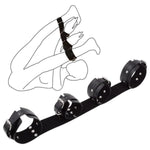 Bdsm Sex Bondage Set, Sm Handcuffs Ankle Restraints Set, Sm Sex Toy, Adjustable Bondage Straps, Adult Bondage Spreader For Couples Play