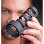 Bdsm Penis Sleeve Cock Sheath Bondage Toys Power Cage Silicone Male Masturbator E-Stim Penis Pump Cock Sleeves Ball Extender Dick Adult Sex Toy For Men Couples Games?Made In Usa?