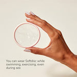 Softdisc Menstrual Discs – Disposable Period Discs for Heavy or Light Periods | 12-Hour Leak Protection | Tampon, Pad, and Cup Alternative | Capacity of 5 Super Tampons | 24 ct.