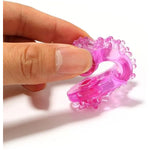 Male Vibrating Cock Rings With Pellet Clitoral Stimulator, Vibrating Penis Ring Adults Sex Toys For Men Delay Ejaculation Enhance Women Sexual Pleasure