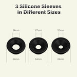 Penis Vacuum Pump, Manual Penis Enlarger Enlargement Extend Pump Air Pressure Device, Adult Male Sex Toys For Men Stronger Bigger Erections With 3Pcs Suction Sleeves