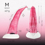 Monster Sex Toys Silicone Animal Dildo With Suction Cup Orca Penis Design Stimulation (M)