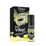 Dual Vibe Kissable Liquid Vibrator Lemon Gin And Tonic – Fast-Acting Clitoral Gel For Women. Kissable Formula Boosts Arousal, Tingles, And Enhances Sensitivity. Clit Stim For Intense Pleasure