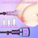 Clit Pump Sex Toy, Clit Pump Enhances Sensation, Increases Female Sexual Pleasure, Nipple Pump Sex Toy, Nipple Suckers Includes 3 Suckers, Clit Stimulator, Promotes Couple'S Pleasure
