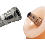 G-Spot Bumps Dildo With Vac-U-Lock Adapter Sex Machine Thrusting Vegetable Penis Big Cock Adult Sex Toy For Vaginal & Anal Stimulation(Flesh)