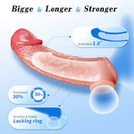 Realistic Penis Sleeve Extender for Men