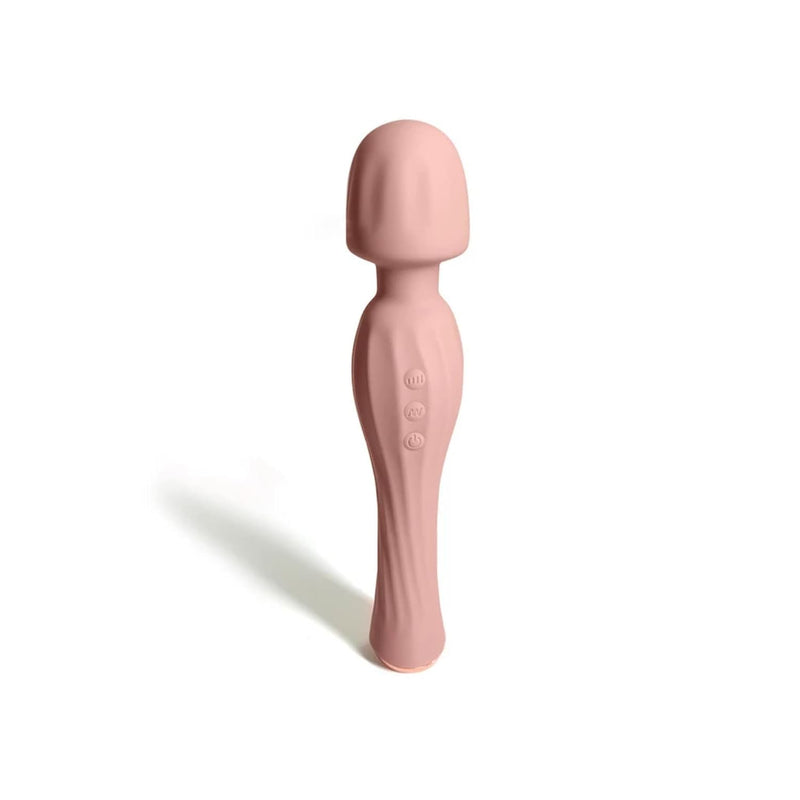 Personal Vibrator, Body Massager, Rechargeable Cordless, Waterproof, Quiet (Pink)