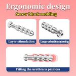5 Pcs Hollow Stainless Urethral Sounds?Urethral Dilators For Beginners & Advanced Users Sex Toy