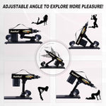 Sex Machine Automatic Dildo Machine With Realistic Dildo, Thrusting Machine Love Machine With 3Xlr Connector For Men And Women Solo Play And Couple, Hands Free Adult Sex Toys With 7 Attachments