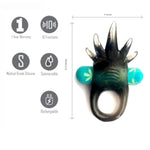 Rechargeable Erection Enhancer with Pulsating Vibrations for Men