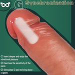 Beginner Penis Sleeve Vibrator Extend 1.7 Inch Male Sex Toys Cock Extender Sleeve Reusable Liquid Silicone Penis Enlarger For Erection Enhancement Realistic Adult Sex Toys For Men Couples