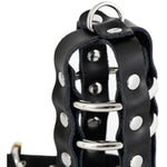 Chastity Cage With Lock – Adjustable Bondage Restraint For Men-Secure Pu Leather Cock Cage With Metal Rings And Lock For Bdsm Play And Sensory Control