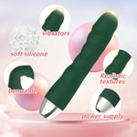 Bullet Vibrator Adult Sex Toys For - Realistic Wriggling G Spot Vibrator For Women, Sex Toys Clitoris Anal Dildo With 7 Powerful Vibration Mode,