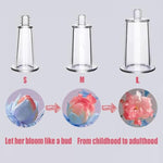 Clit Pump Sex Toy, Clit Pump Enhances Sensation, Increases Female Sexual Pleasure, Nipple Pump Sex Toy, Nipple Suckers Includes 3 Suckers, Clit Stimulator, Promotes Couple'S Pleasure