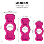 Silicone Cock/Penis Rings Helps Create Firmer And Thicker Erections - Side Tabs For Easy Removal And Adjustment Adult Sex Toys For Men Or Couple 3Pcs (Purple)