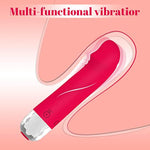 Vibrator Sex Toys For Famale - Bullet Clitoral Vibrator With Ring - Sex Toys With 10 Vibration Mode Bullet Vibrators For Women And Couple?Red?