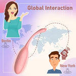 Egg Vibrator For Women - Multi-Function G-Spot Vibrator - 2 Wireless Operation Methods – Remote And Phone App - Rechargeable & Very Quiet - Great For Solo And Couples Play