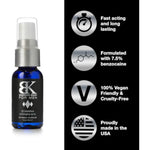 Bedroom Stamina - Male Prolonging Spray | Desensitizing Spray For Intimate Area By Burruss | Pleasure Products For Men And Couples | Adult Toys