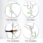 4Pcs Crystal Glass Radish Shaped Anal Butt Plug Set - Smooth Big Butt Plugs Anus Training Kit, Anus G-Spot Masturbation Prostate Massager Adult Bdsm Slave Games Sex Toys For Women Men Couples Lovers