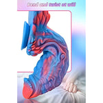 Realistic Rooster Dildo - 7.2" Large Size Animal Penis With Suction Cup - Ultra-Soft Silicone Anal Plug For Men, Women, And Couples - Hands-Free Play - Lifelike Adult Toy