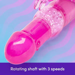 Jessica Rabbit Vibrator Pink & Enjoy Water Based Lube Gel 8.5 Fl Oz - Couples Sex Toys Bundle