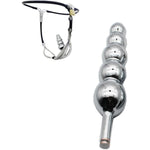 Anal Vagina Plug Stainless Steel Match With Female Invisible Chastity Device?A?
